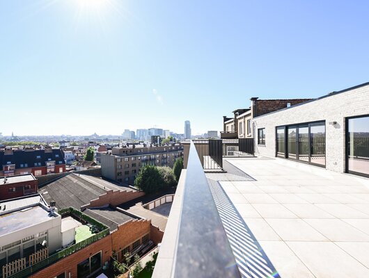 Uitzonderlijk penthouse vlakbij het centrum van Brussel