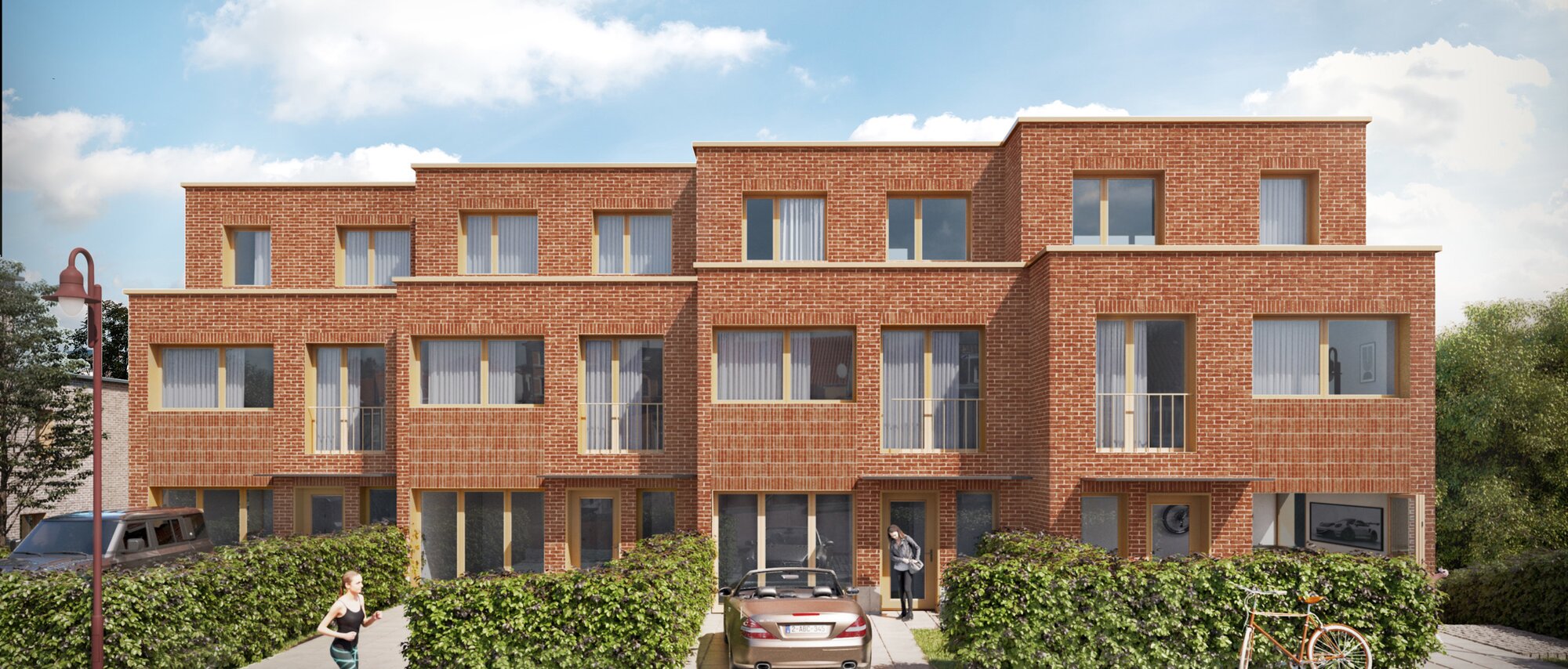 4 nieuwe energiezuinige woningen, 100% aanpasbaar-banner