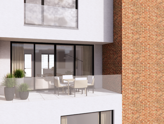 Brand new 2-bedroom duplex with exceptional finitions