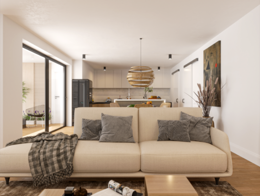 CASCO FLAT 2 BEDROOMS + DOUBLE TERRACE - CINQUANTENAIRE
