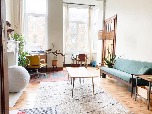 APP VAN KARAKTER 1BR + KANTOOR + TERRAS