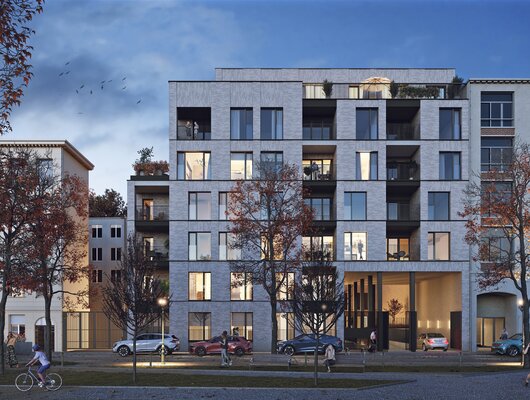 Centrum: studio in nieuwbouw project! De werken zijn gedaan!