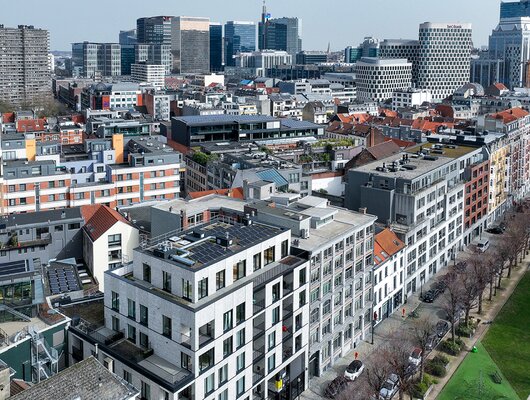 Centrum: studio in nieuwbouw project! De werken zijn gedaan!