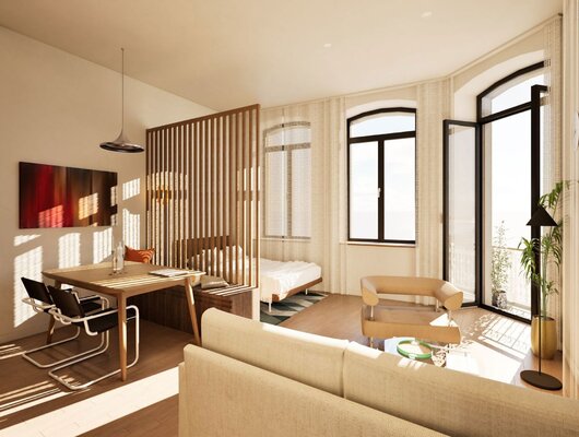 MAGNIFIQUE STUDIO TOTALEMENT RENOVE - IDEALEMENT SITUE