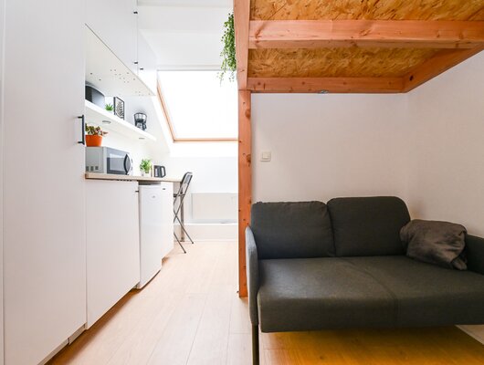 MAGNIFIQUE STUDIO MEUBLE TOTALEMENT RENOVE PAR ARCHITECTE