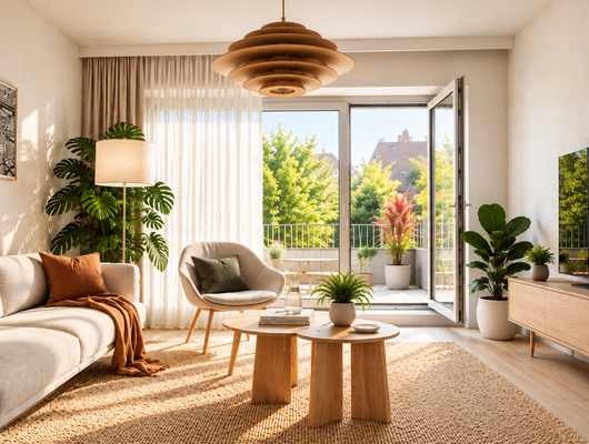 Ixelles Cemetery: 2-bedroom penthouse